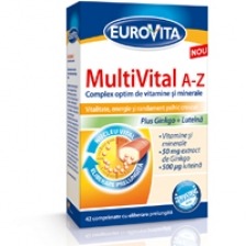 Eurovita MultiVital A-Z, energie intreaga zi