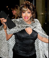 Tina Turner se pregateste sa imbrace rochia de mireasa