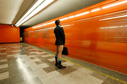 Ziua fara pantaloni la metrou 2016/ No Pants Subway Ride 2016, editia a doua