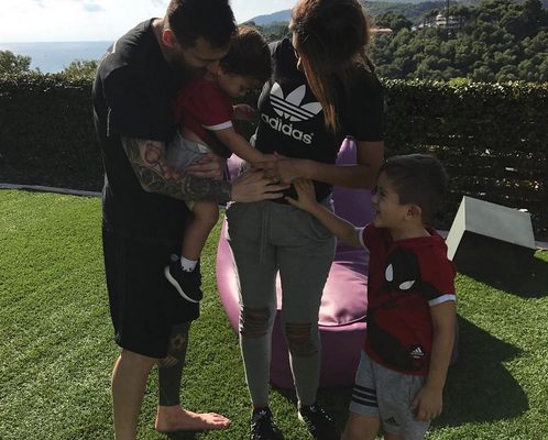 Lionel Messi, tata pentru a treia oara