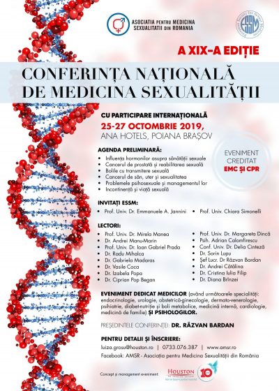 Conferința Națională de Medicina Sexualității – editia a XIX-a