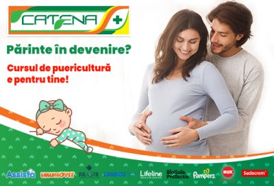 Urmeaza sa devii parinte? Participa gratuit la cursul online de puericultura organizat de CATENA